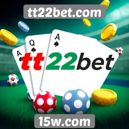 Variedade de jogos disponíveis em tt22bet